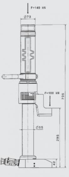 hydraulický zvedák SBH 15 - 255